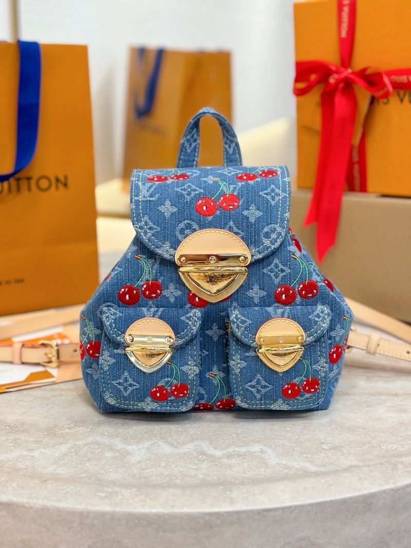 Louis Vuitton LV x TM Venice NM M13679 Monogram cherry denim