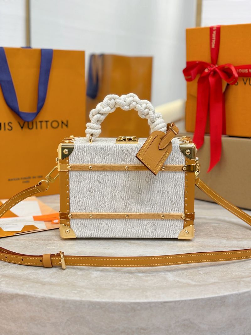 Louis Vuitton LV Handle Trunk Monogram Heritage coated canvas M14440