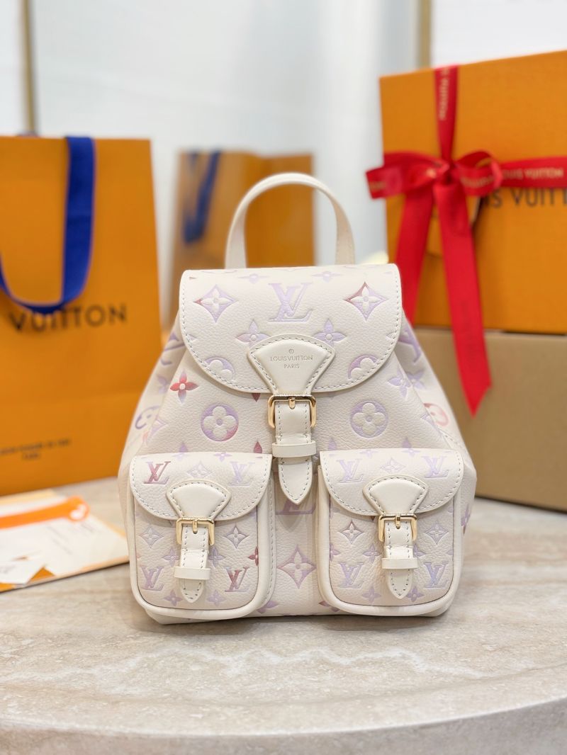 Louis Vuitton LV Backup backpack Dream Animation Watercolor Gradient M15113 Dream Cream