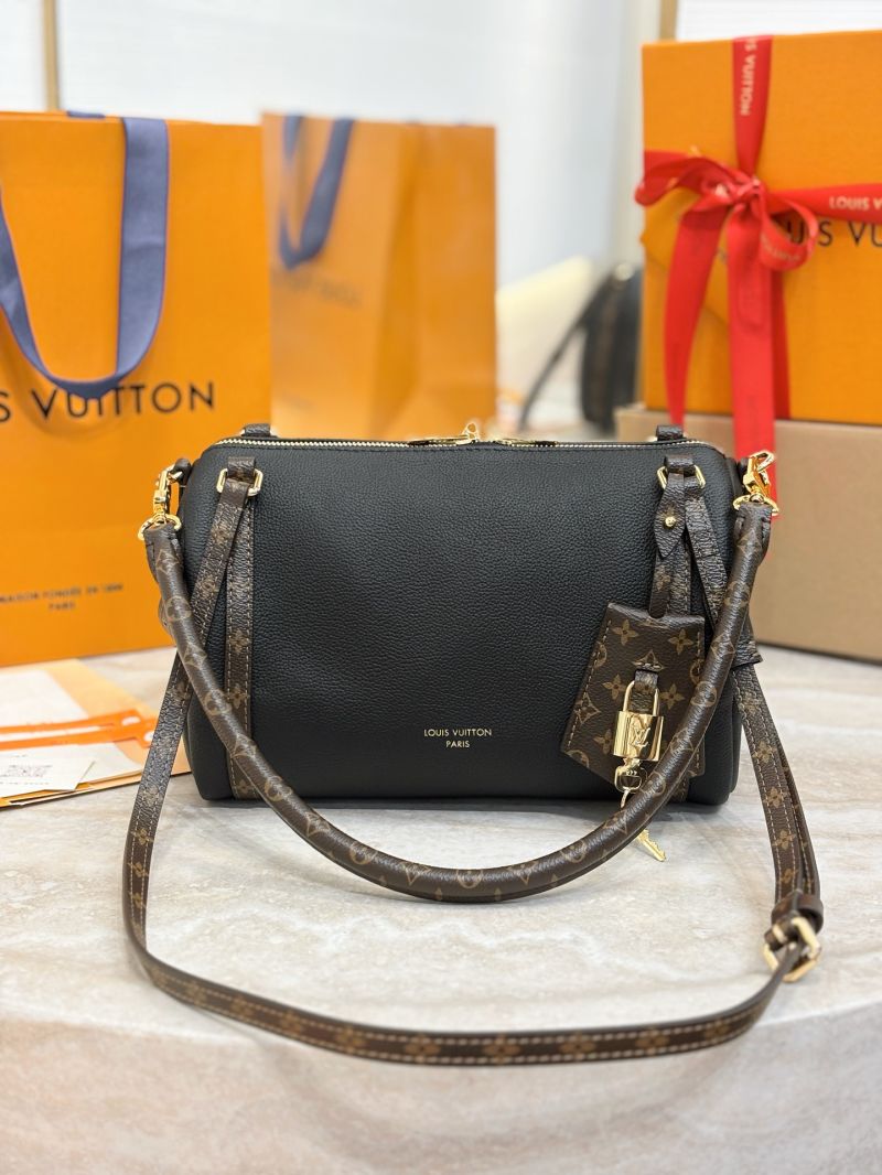 Louis Vuitton LV Express PM Calfskin Handbag M26039 Black