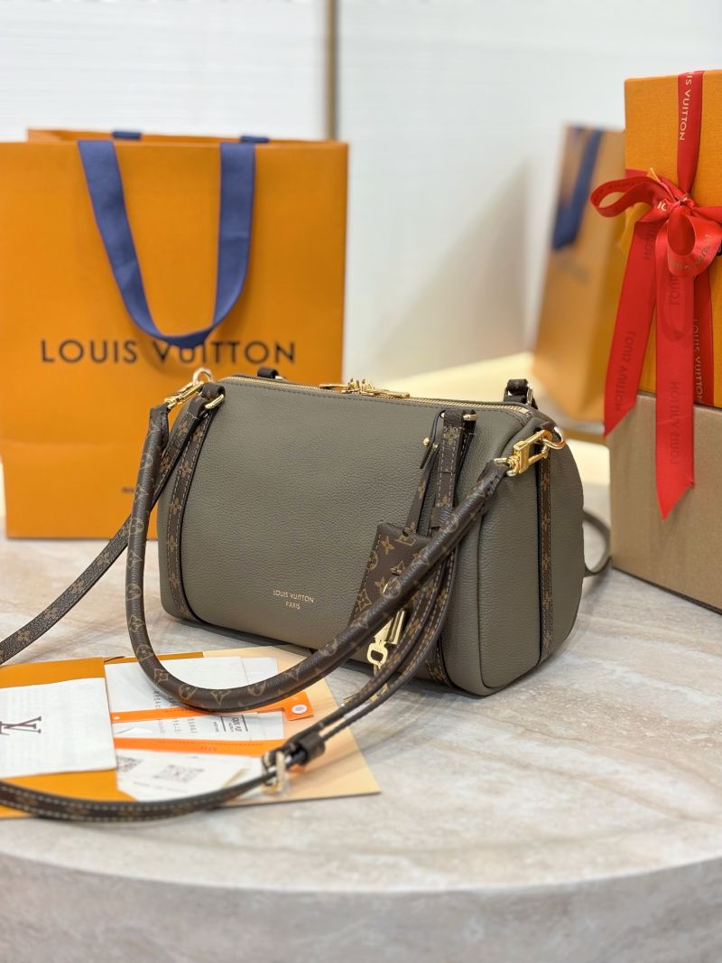 Louis Vuitton LV Express PM Calfskin Handbag M26039 Smoke