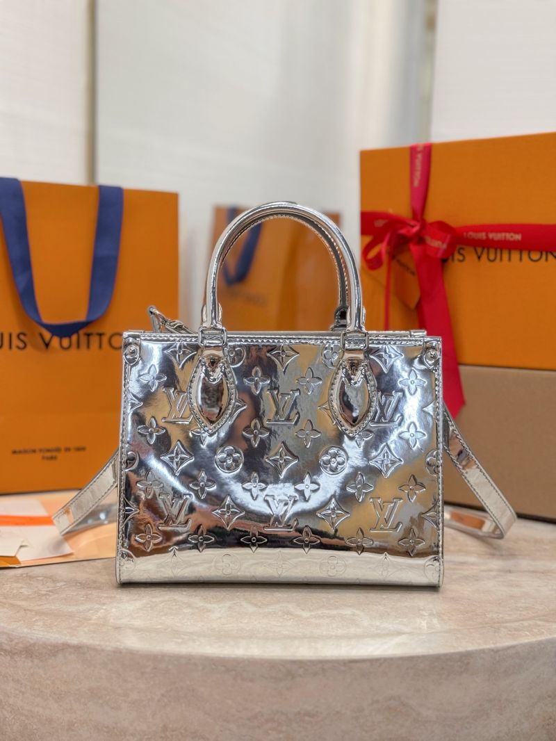 Louis Vuitton LV Ski OnTheGo PM M26373 Metallic Silver