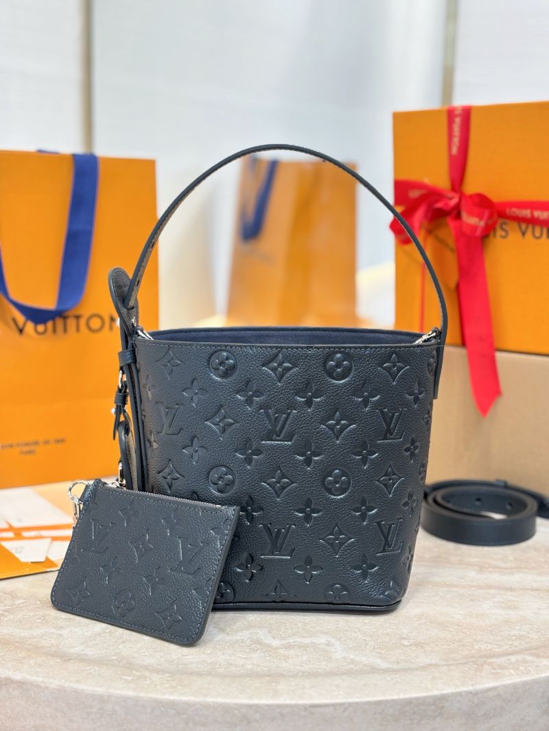 Louis Vuitton LV ALL IN BB Shimmery Ink Monogram Empreinte leather M26430