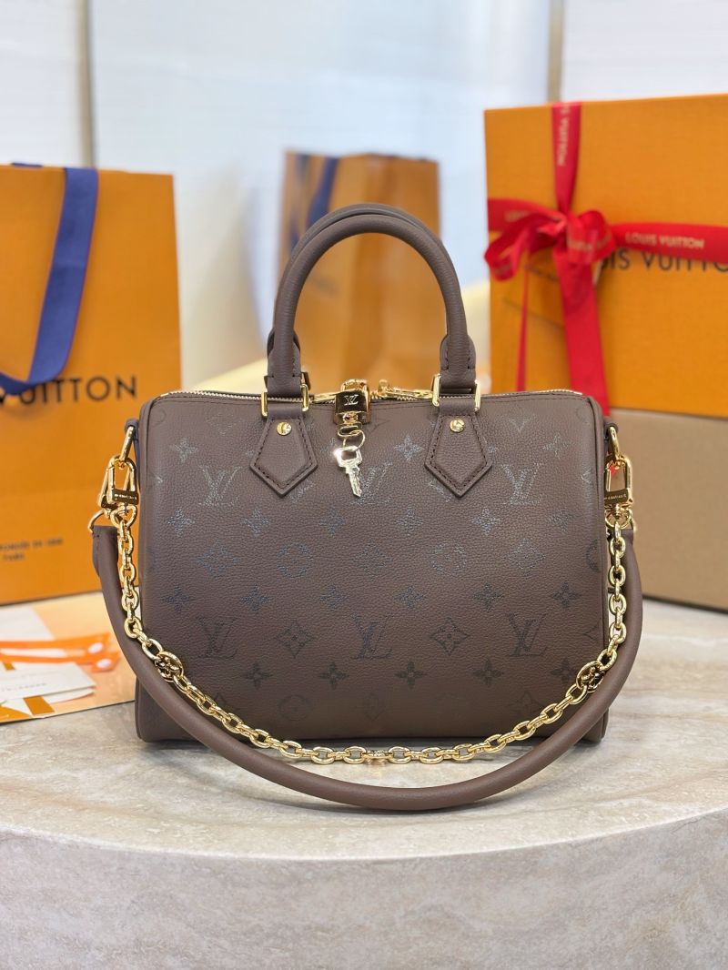 Louis Vuitton LV Speedy Soft 30 Calfskin M26690 brown