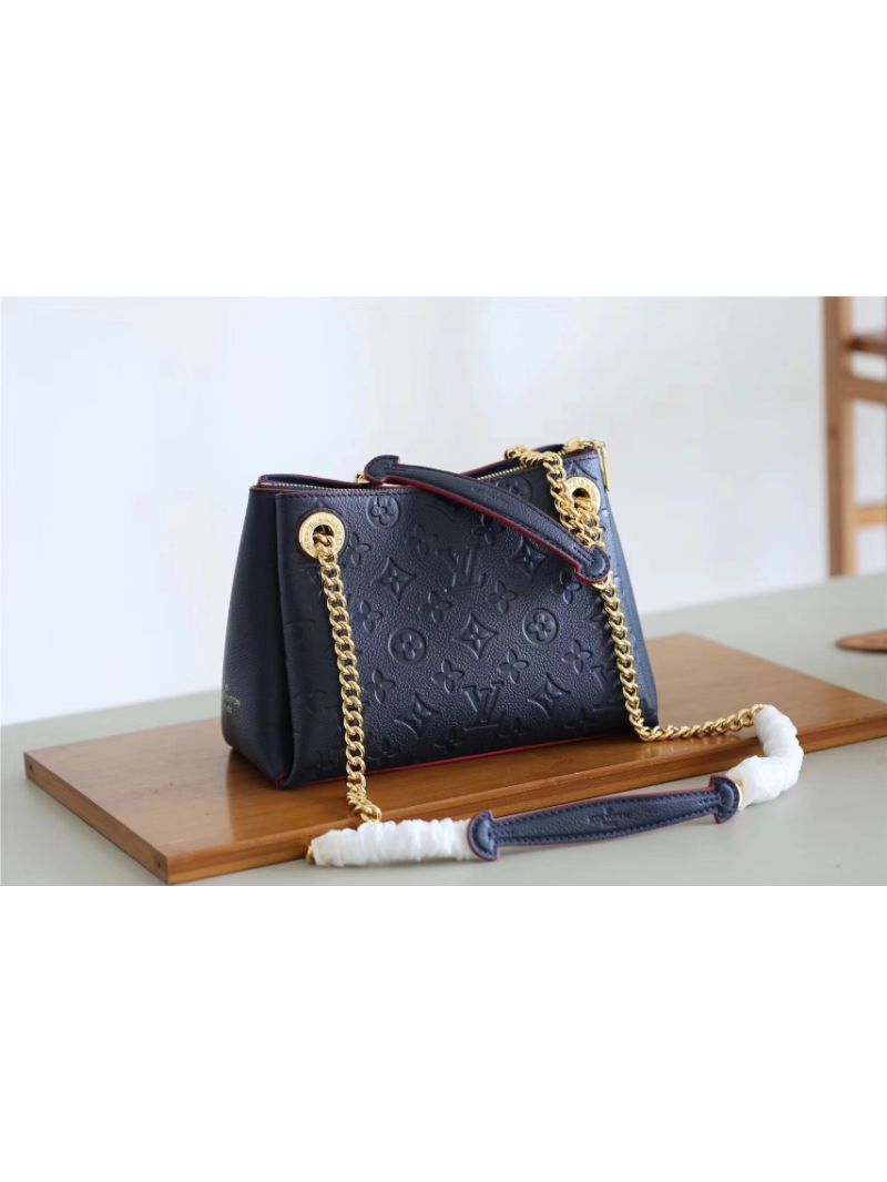 Louis Vuitton LV Surene BB Monogram Empreinte M43877 Marine Rouge