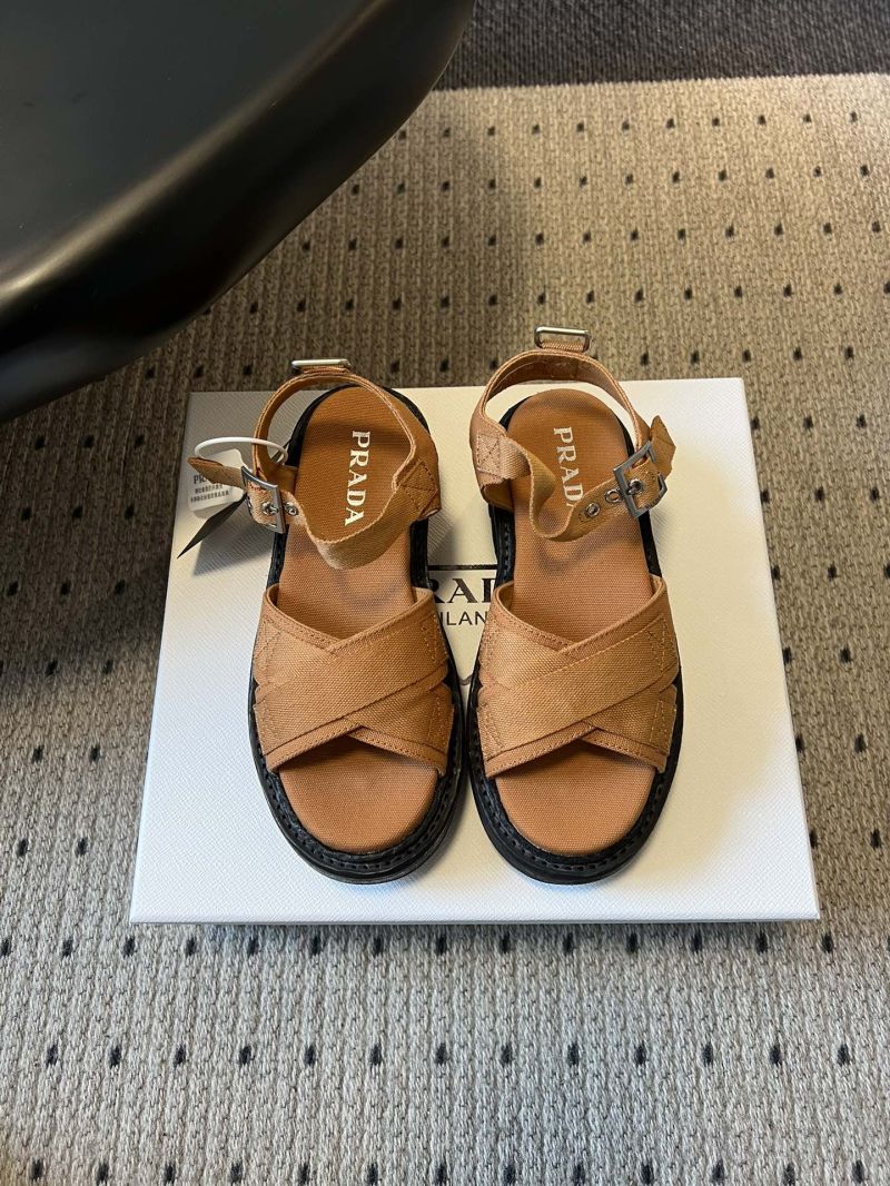 Prada Canvas Sandals 1X466O1