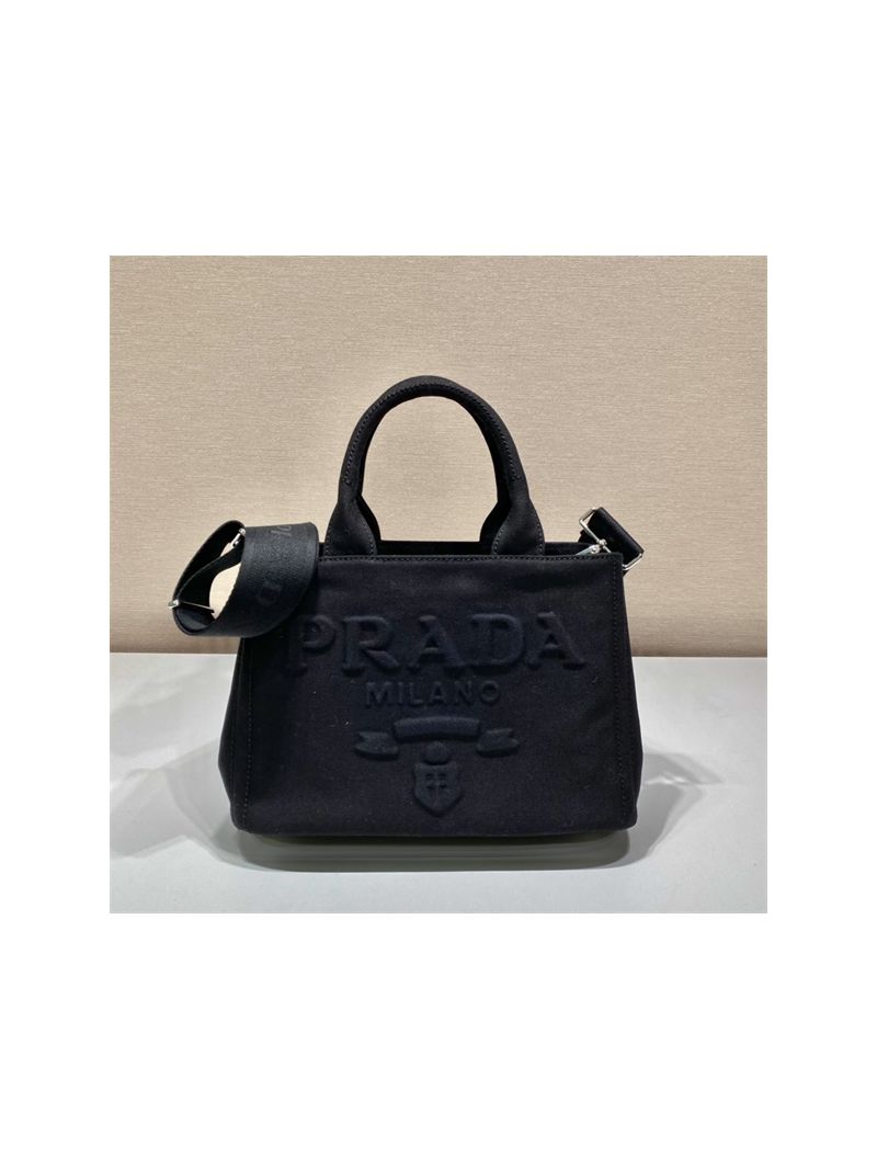 Prada Canapa 2way Hand tote bag 1BG439 all black