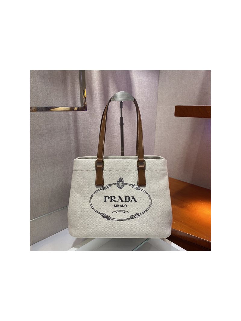 Prada Canapa Hand tote bag 1BG356