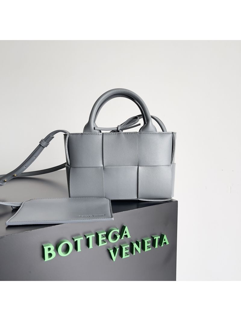 Bottega Veneta BV Candy Arco Tote Bag 729029 grey