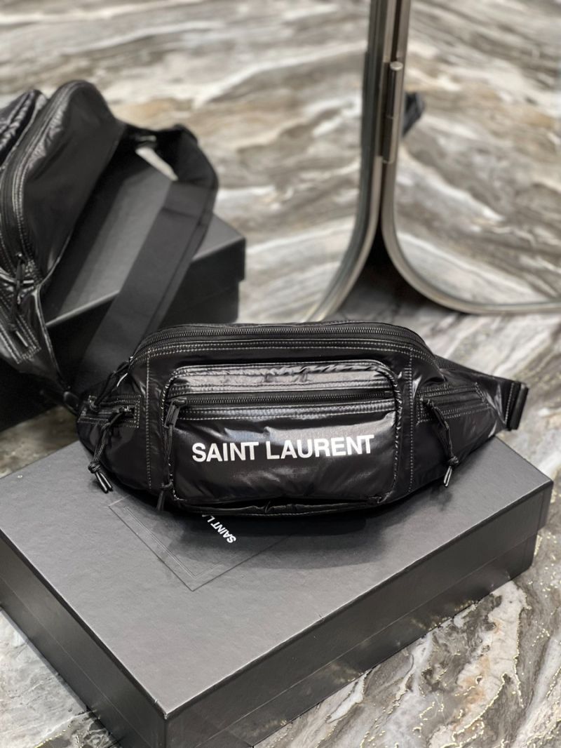 YSL Saint Laurent Nuxx crossbody bag in nylon 581375 black