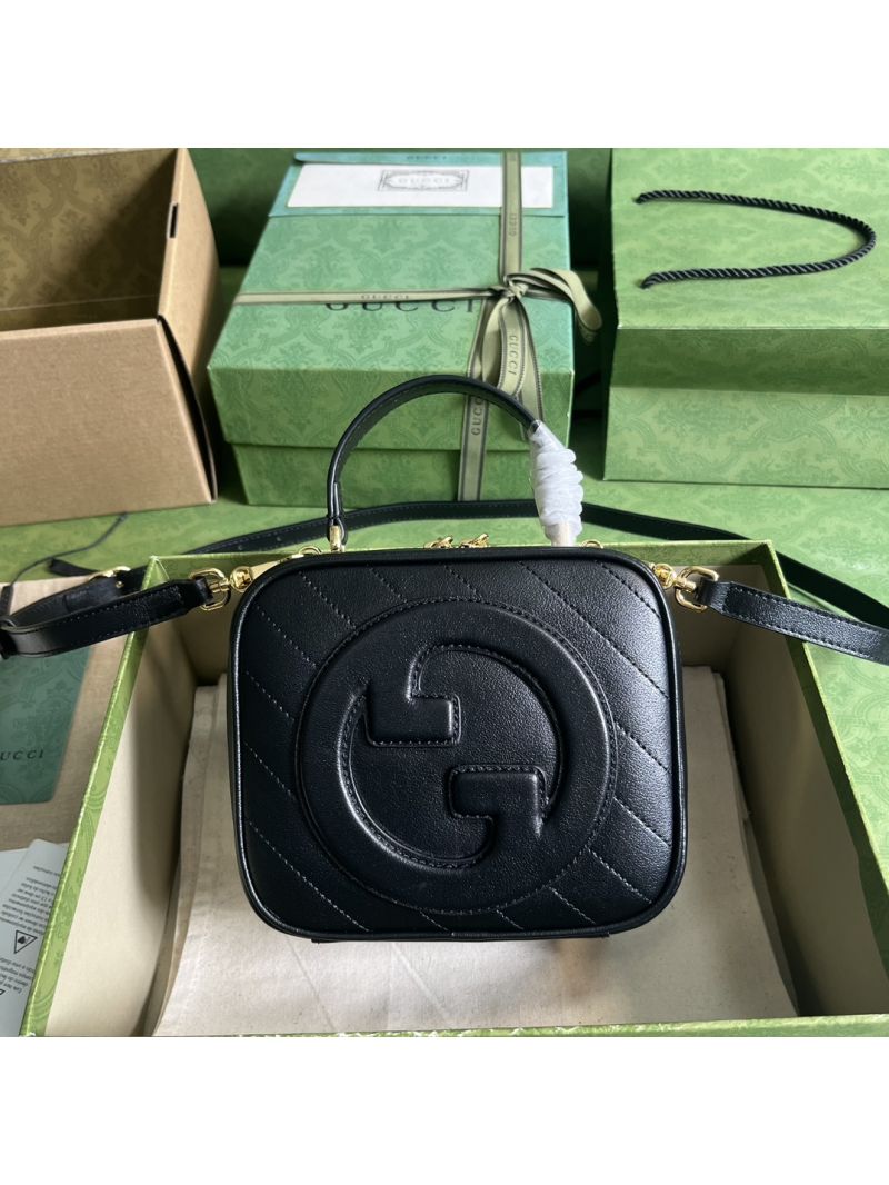 Gucci Blondie top handle bag 744434 black