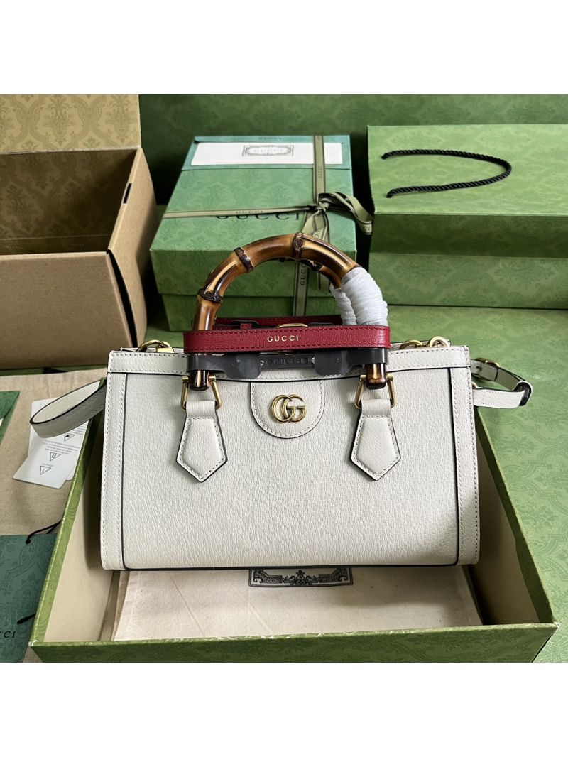 Gucci Diana small shoulder bag 735153 white
