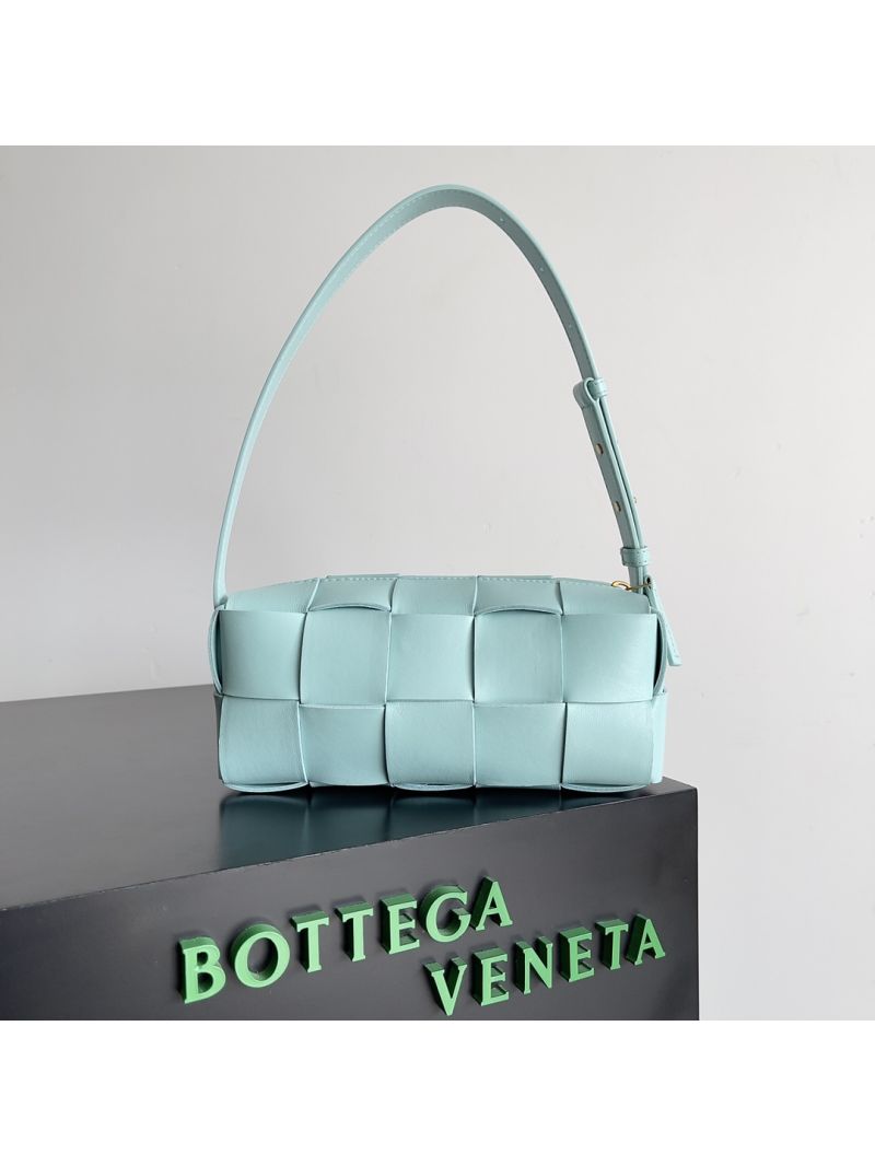 Bottega Veneta BV Small Brick Cassette Bag 729166 tiffany blue