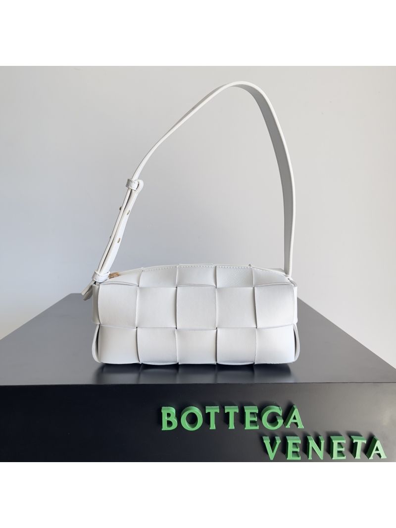 Bottega Veneta BV Small Brick Cassette Bag 729166 white