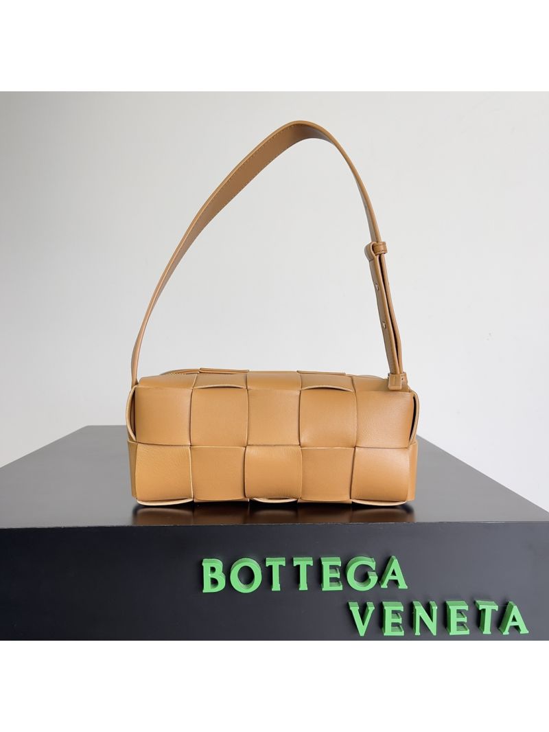 Bottega Veneta BV Small Brick Cassette Bag 729166 Caramel
