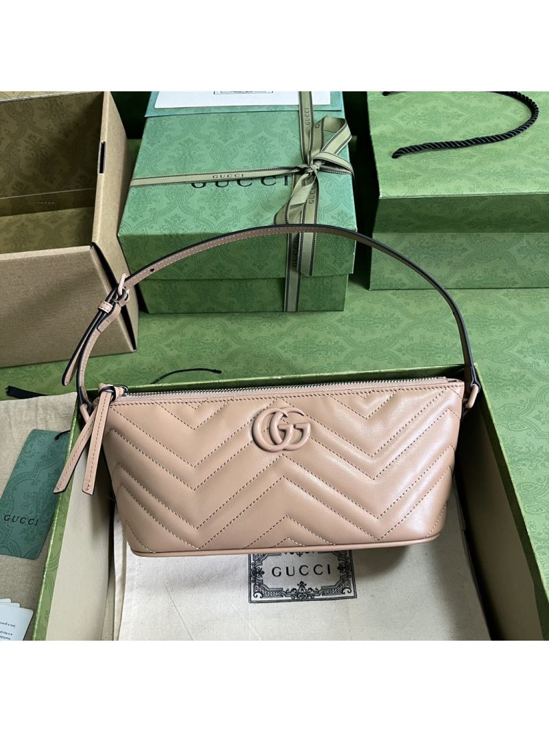 Gucci GG Marmont shoulder bag 739166 Rose beige 
