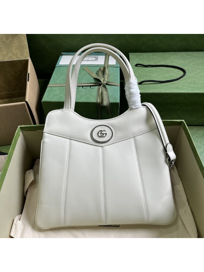 Gucci Petite Small Tote Bag 745918 white