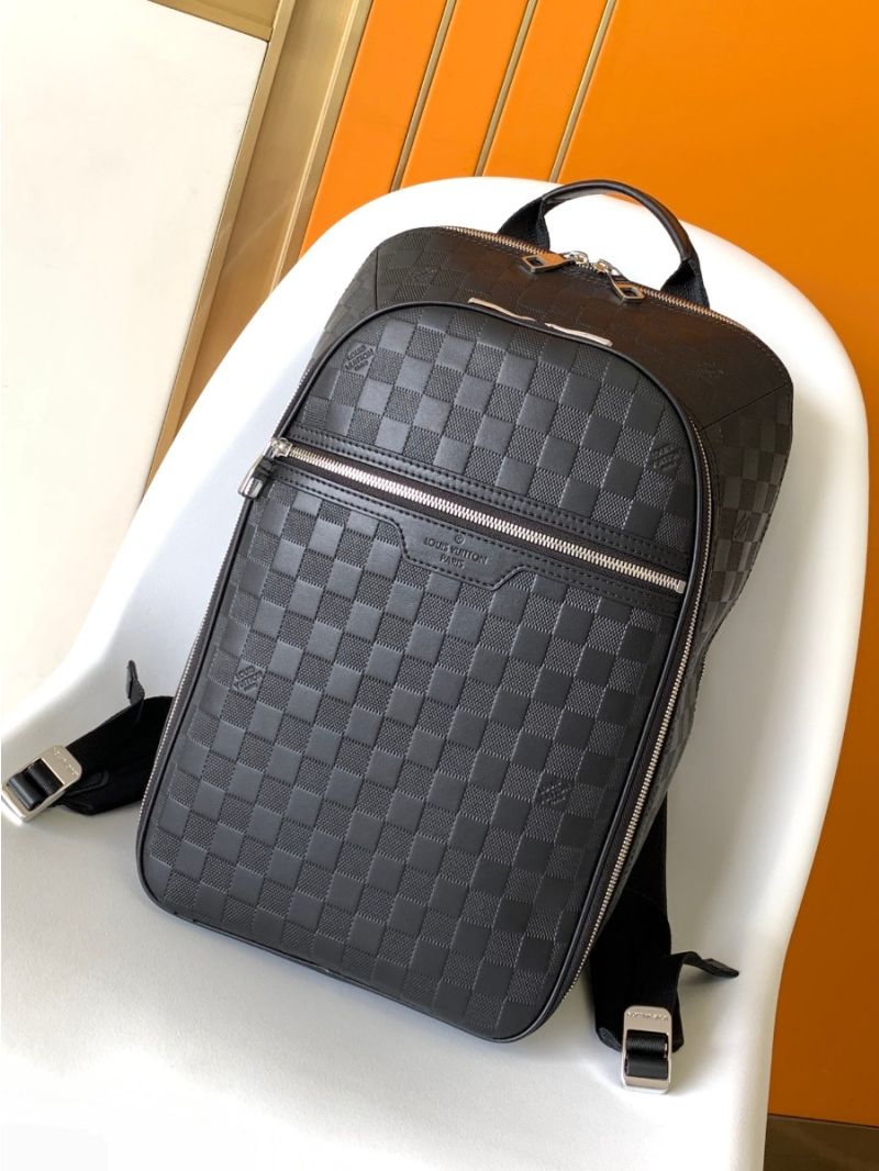 Louis Vuitton LV Michael Backpack Nv2 N45287 Damier Infini Onyx leather