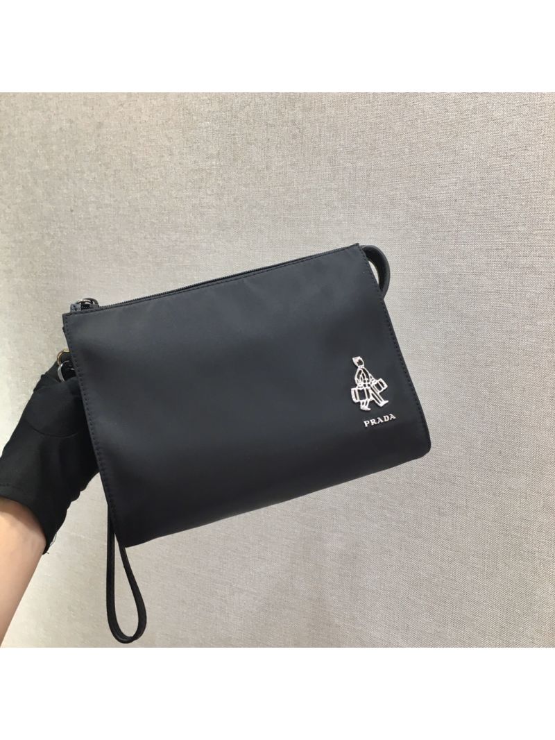 Prada Re-Nylon and Saffiano leather necessaire 2