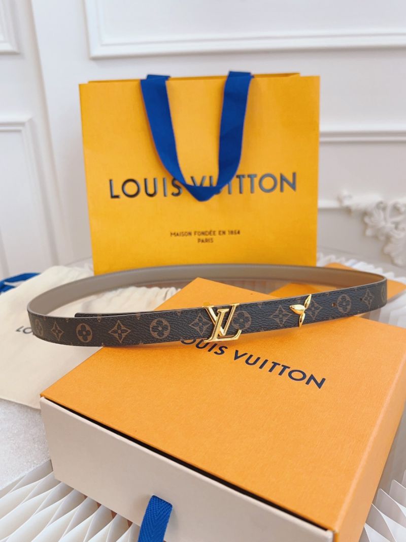 Louis Vuitton Pretty LV 20mm/30mm Reversible Belt in Monogram etude