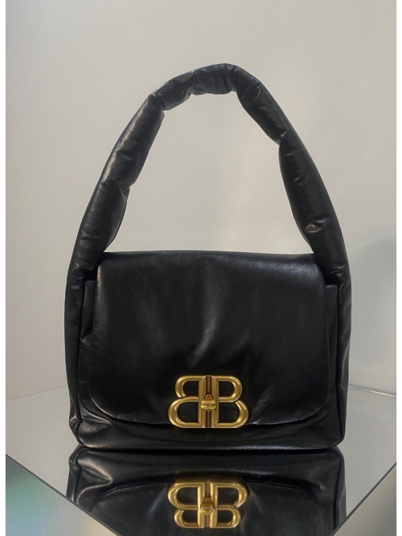 Balenciaga Women's Monaco Small Sling Bag in Black