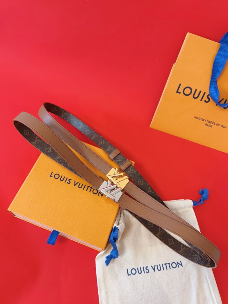 Louis Vuitton LV GO-14 20mm Belt brown