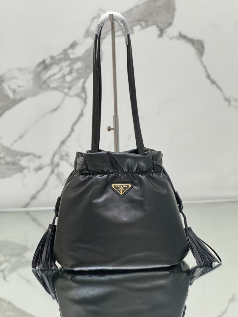 Prada Nappa Leather Shoulder Bag 1BG541 black