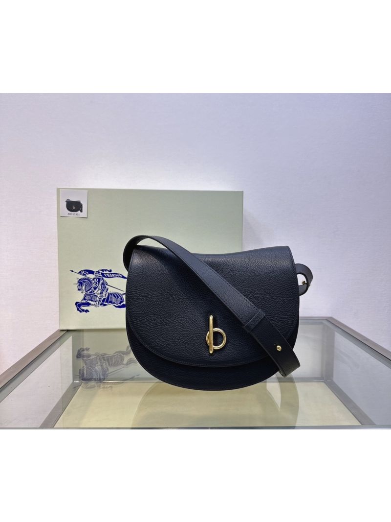 Burberry Medium Rocking Horse Bag in Black