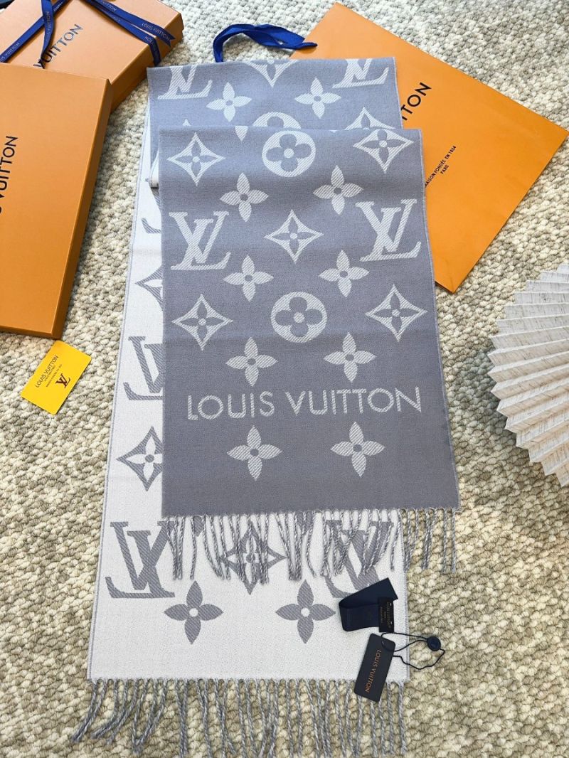 Louis Vuitton Simply LV Scarf M76966 Grey