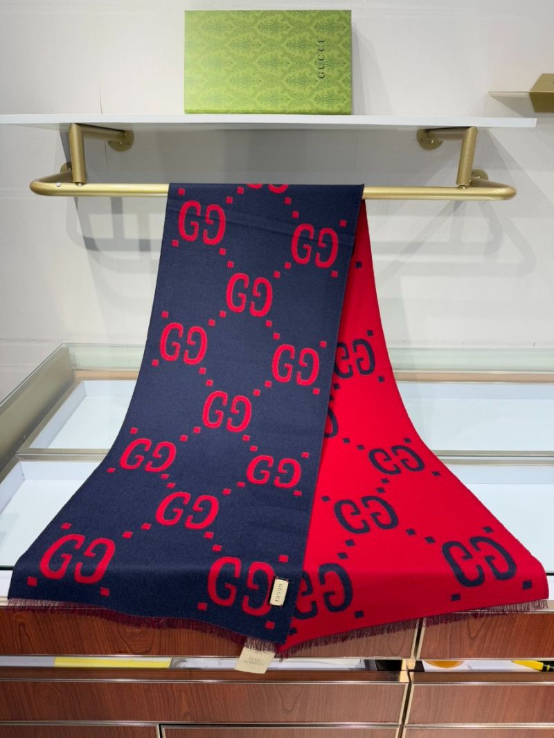 Gucci Latest Limited Edition GG Scarf – 35 x 180 cm