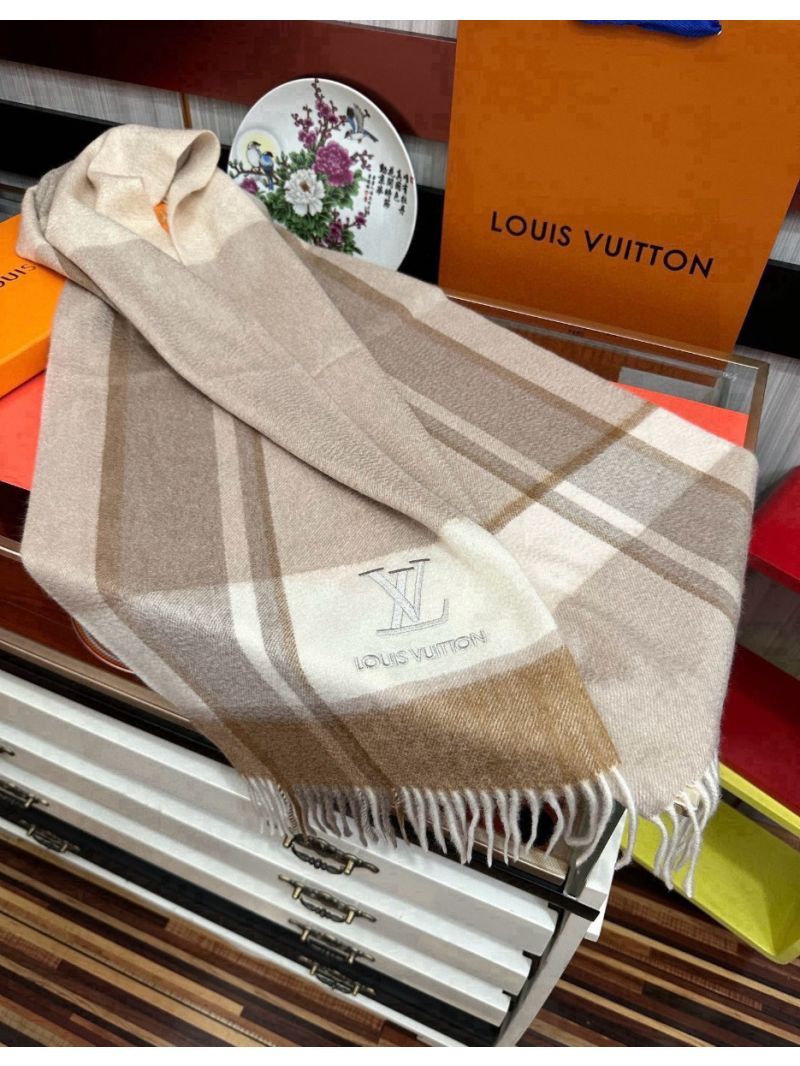 Louis Vuitton 2025 Classic Checked Scarf 32 x 180 cm