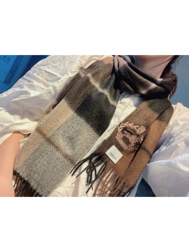 Burberry New Collection Heavy Ripple Cashmere Scarf 32 x 180 cm B