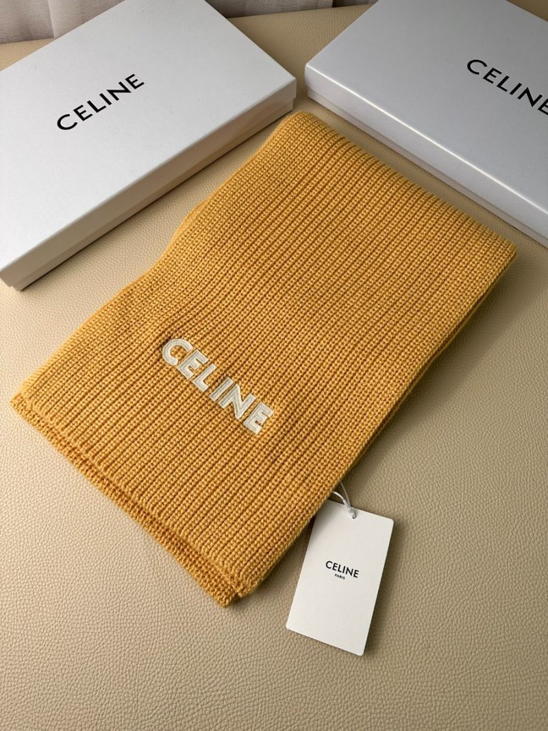CELINE Classic Cashmere Scarf - 230 x 30 cm light brown